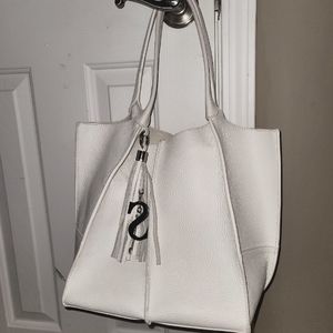Sassy Jones white Ava Handbag